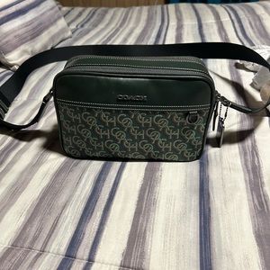 Green Coach bag